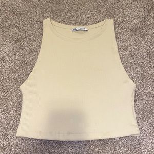 Zara nude top